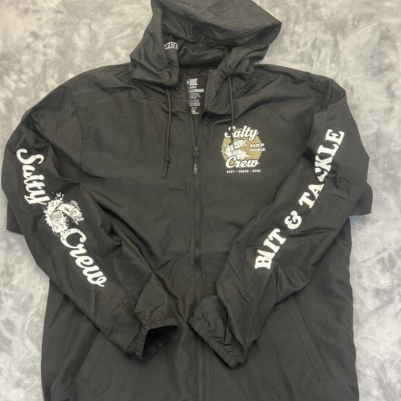 Salty Crew Windbreaker Unisex Mens 2XL - Outdoor Tech Jacket New Without Tags - Picture 2 of 12